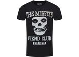 Misfits - Maglietta "Fiend Club"" Per Uomo/Donna Unisex RO7143 (M) (Nero)"