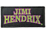 Jimi Hendrix - Vault - Iron-On Patch Logo RO7171 (Taglia Unica) (Nero/Verde/Viola)