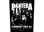 Pantera - Toppa "Stronger Than All"" Da Cucire RO7219 (Taglia Unica) (Nero/Bianco)"