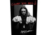 Metallica - Toppa "Cliff 'Em All!"" RO7263 (Taglia Unica) (Nero)"