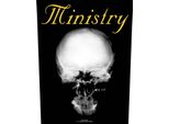 Ministry - Toppa "La Mente è Una Cosa Terribile Da Gustare"" RO7265 (Taglia Unica) (Nero/Bianco/Giallo)"