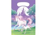 Creative Converting - Sacchetti Per Feste "Unicorn Fantasy"" Confezione Da 8 SG28706 (Taglia Unica) (Viola/Verde/Bianco)"