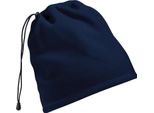 Beechfield - Snood Cap Suprafleece Per Uomo/Donna Unisex BC5637 (Taglia Unica) (Blu Scuro)