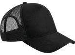 Beechfield - Cappello Trucker Snapback Per Uomo/Donna Unisex BC5631 (Taglia Unica) (Nero)