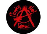 Taglia Standard - Toppa "Punks Not Dead"" - Poliestere RO7329 (Taglia Unica) (Nero/Rosso)"