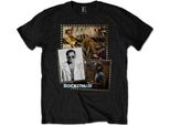 Elton John - Maglietta "Rocket Man"" Per Uomo/Donna Unisex RO7385 (S) (Nero)"