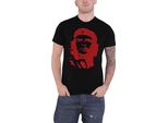 Che Guevara - Maglietta "Red On Black"" Per Uomo/Donna Unisex RO9539 (M) (Nero)"