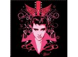Elvis Presley - Magnete Da Frigo "Let's Face It"" RO9545 (Taglia Unica) (Nero/Rosso)"
