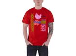 Woodstock - Maglietta "Classic"" Per Uomo/Donna Unisex RO7532 (S) (Rosso)"