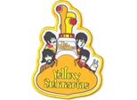 The Beatles - Toppa "Yellow Submarine All Aboard"" - Poliestere RO9601 (Taglia Unica) (Giallo/Bianco)"