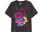 Trolls - Maglietta "I Love To Sing"" Per Bambina TV2455 (128) (Carbone)"