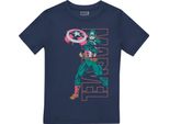 Captain America - Maglietta "Emerge"" Per Bambini TV2475 (152-158) (Blu Navy)"