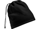 Beechfield - Snood Cap Suprafleece Per Uomini/Donne Unisex BC5637 (Taglia Unica) (Nero)