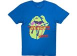 The Rolling Stones - Maglietta "Hackney Diamonds"" Logo Per Uomo/Donna Unisex RO9613 (S) (Blu)"
