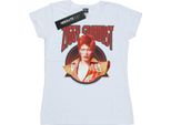 David Bowie - T-Shirt Da Donna BI16729 (M) (Bianco)