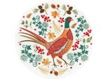 Confezione Da Ricamo Per Immagini Bothy Threads "People's Pheasant"", Prestampato, EKP5, Diam. 20Cm"