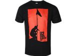 U2 - Maglietta "Under A Blood Red Sky"" Per Uomo/Donna Unisex RO7629 (L) (Nero/Rosso)"