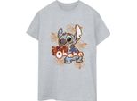 Disney - Maglietta "Ohana"" Da Donna BI30222 (S) (Grigio)"
