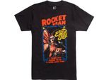 Elton John - Maglietta "Rocket Man"" Per Uomo/Donna Unisex RO7868 (M) (Nero)"