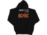 Ac/Dc - Felpa Con Cappuccio Per Ragazzi BI2267 (116) (Nero)