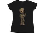 Marvel - Maglietta "I Am Groot"" Da Donna BI30512 (Xl) (Nero)"