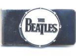 The Beatles - Fermasoldi Logo Tamburo RO9681 (Taglia Unica) (Bianco/Blu)