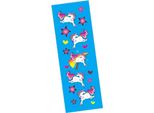 Amscan - Unicorno - Foglia Con Adesivi SG28767 (Taglia Unica) (Blu/Bianco/Rosa)