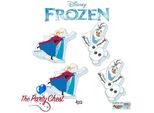 Frozen - Gomme, Figure Confezione Da 4 SG28682 (Taglia Unica) (Blu/Bianco/Rosso Vino)