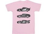 Disney - Maglietta "Cars"" Per Ragazzi BI12126 (128) (Rosa Baby)"