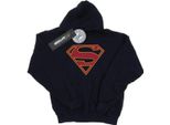 Dc Comics - Felpa Con Cappuccio Per Ragazze BI12274 (152-158) (Blu Navy)