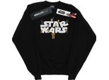 Star Wars - Felpa "Kiddie"" Da Uomo BI45853 (3XL) (Nero)"