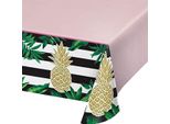 Creative Party - Ananas - Tovaglia Per Feste, Plastica SG28955 (Taglia Unica) (Rosa/Verde/Bianco)