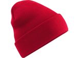 Beechfield - Berretto "Originale"" Con Polsino Per Uomo/Donna Unisex RW9273 (Taglia Unica) (Rosso)"