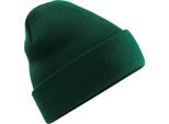 Beechfield - Berretto "Original"" Con Polsino Per Uomo/Donna Unisex RW9273 (Taglia Unica) (Verde Bottiglia)"