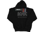 Ac/Dc - Felpa Con Cappuccio "Back In Black"" Per Ragazzi BI14143 (128) (Nero)"