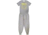 Nirvana - Pigiama Uomo/Donna Unisex RO9827 (L) (Grigio/Giallo)