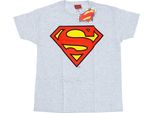 Dc Comics - Maglietta Da Ragazzo BI15329 (128) (Grigio Screziato)