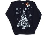 Star Wars - Felpa Per Ragazzi BI33902 (104) (Blu Navy)