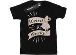 Disney - Maglietta "Alice Nel Paese Delle Meraviglie"" Da Donna BI8456 (Xxl) (Nero)"