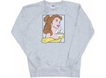 Disney Princess - Felpa Da Donna BI10206 (M) (Grigio Screziato)