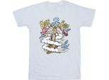 Looney Tunes - Maglietta Da Uomo BI35322 (Xxl) (Bianco)