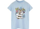 Looney Tunes - Maglietta Da Uomo BI35322 (Xxl) (Blu Bambino)