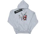 Disney - Felpa Con Cappuccio "Nightmare Before Christmas Ghosts Of Jack"" Per Ragazzi BI10971 (152-158) (Grigio)"