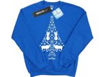 Disney - Felpa "Frozen"" Per Bambina BI18710 (152-158) (Blu Reale)"