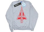 Disney - Felpa "Frozen"" Per Bambina BI18710 (116) (Grigio)"