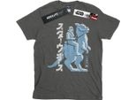 Star Wars - Maglietta "Hoth"" Da Uomo BI46570 (M) (Charcoal)"