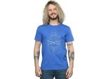 Star Wars - Maglietta "Millennium Delivery"" Da Uomo BI46660 (4XL) (Blu Reale)"