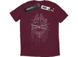 Star Wars - Maglietta "Millennium Delivery"" Da Uomo BI46660 (Xxl) (Borgogna)"
