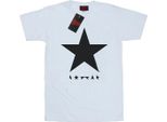 David Bowie - T-Shirt Da Uomo BI20839 (L) (Bianco)