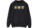 Star Wars - Felpa "The Mandalorian"" Da Uomo BI46732 (M) (Nero)"